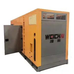 Factory cheap price high quantity weichai 50kva 100kva 100kw 200kw generator 3 phase silent type gas generator
