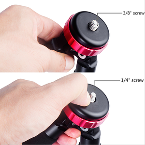 Trépied de table universel léger Manbily MT-02+LR-252 <span class=keywords><strong>avec</strong></span> perche à selfie monopode pour appareil photo reflex numérique - Product Image 3