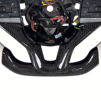 Volant personnalisé en fibre de carbone avec LED RPM pour Cadillac ESCALADE-V XT4 XT6 CT4V CT5V Accessoires de voiture sport