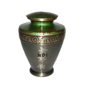 Fournitures funéraires artisanales de qualité supérieure urnes de crémation en laiton métal souvenir commémoratif cendres adultes urnes de crémation - Product Image 4