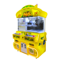 Machine à grue en plastique double poste 200W, plusieurs couleurs, mini jouet en peluche, utilisation intérieure/extérieure, prix de gros
