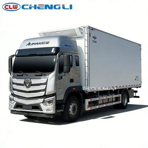Camion frigorifique Foton Auman neuf et économique avec équipement de refroidissement multibranche pour le transport logistique de produits frais - Product Image 1