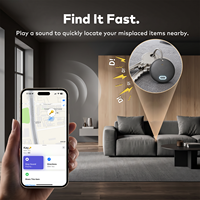 Navigation sans fil contrôlée par APP Suivi à distance des alertes sonores en plastique Smart Tracker Tag Card Finder