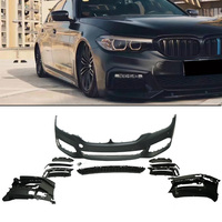 Kit de Carrocería Delantera de Plástico PP Estilo M-sport G30 Upgrade para BMW Serie 5 G30 G38 MT
