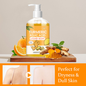 <span class=keywords><strong>Gel</strong></span> <span class=keywords><strong>Douche</strong></span> Liquide Apaisant Orange Curcuma Exfoliant Éclaircissant Hydratant Nourrissant Écologique - Product Image 6