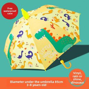Sombrilla de Dibujos Animados para Exteriores, Protección Solar y Contra la Lluvia para Niños y Adultos, Venta al por Mayor, Sombrilla de Protección Solar para Hombres, Mujeres y Niños - Product Image 3