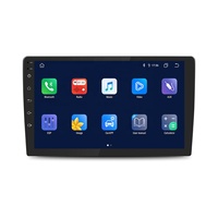 Autoradio Android double din 8 + 128G, GPS universel de voiture de 9.5 pouces avec DSP 4G, personnalisation acceptable