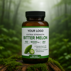 Oem tự nhiên thuần chay mướp đắng bổ sung tiêu chuẩn hóa để 10% Cay Đắng nguyên tắc 60 viên nang - Product Image 1