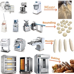 Mới hoàn toàn tự động hiệu quả cao tiết kiệm năng lượng bánh mì nướng & Thanh dây chuyền sản xuất 32 Tấm không khí nóng lò quay 380V hạt - Product Image 6