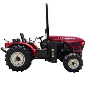 Tracteur Dongfanghong 704 à quatre roues motrices, multifonctionnel pour l'agriculture : labour rotatif, creusement de fossés, semis - Product Image 5