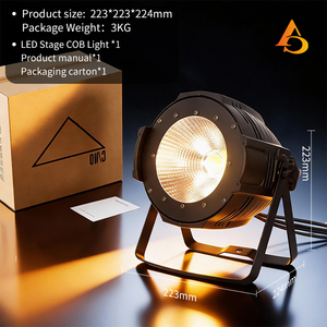 Faro LED Professionale 200W COB RGBW Bianco Freddo e Bianco Caldo 2in1 per Palcoscenico, DMX512, Effetto <span class=keywords><strong>Blinder</strong></span> per Feste, Discoteche, Teatri ed Eventi - Product Image 6