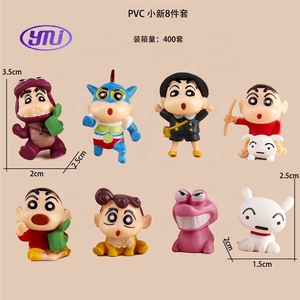 ชุดฟิกเกอร์จิ๋วชินจัง 8 ชิ้น สำหรับตกแต่งไมโครแลนด์สเคป DIY วัสดุอุปกรณ์เสริมอนิเมะโนบิตะ ตกแต่งเค้ก งานฝีมือ ของขวัญสำหรับแฟนๆ และของตกแต่งสร้างสรรค์ - Product Image 3