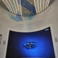 P3.076 Panneau de module LED polychrome RVB d'intérieur 1/20 Scan Soft Led Panel 320*160mm pour l'utilisation d'ascenseur de centre commercial d'exposition