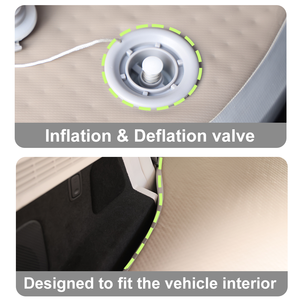 Matelas gonflable de <span class=keywords><strong>camping</strong></span> pour voiture, matelas pneumatique automatique pour siège arrière de SUV - Product Image 6