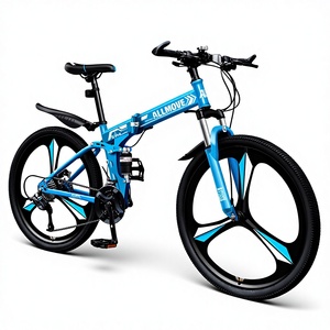 Bicicleta MTB WUWIND Force <span class=keywords><strong>2026</strong></span> de Alto Desempenho, Confortável, Portátil e Dobrável com Quadro de Aço e Freios a Disco Duplos - Product Image 3