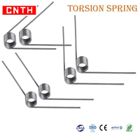 Ressorts de torsion de petite taille en acier inoxydable, fabrication directe d'usine, avec extrémités droites doubles pour diverses utilisations industrielles