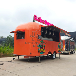 Usine <span class=keywords><strong>Concession</strong></span> personnalisée Food Trailer crème glacée chariots de vente de nourriture équipement burger camion - Product Image 2