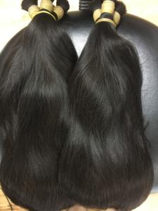 Cabello humano Natural de doble estiramiento, cutícula marrón alineada, virgen, sin químicos, vendedores de cabello humano de Vietnam - Product Image 4