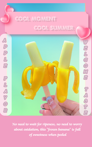 Crème glacée à la <span class=keywords><strong>banane</strong></span> au goût fruité 55g Prête à manger Emballée dans un sac Marque Abink - Product Image 5