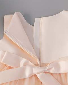 2025年誕生日刺繍入りウェディングドレス女の子用ガウンベビー洗礼式セット - Product Image 6