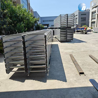 Système de goulottes pour câbles en acier, goulotte pour câbles solide galvanisée à chaud 100 mm