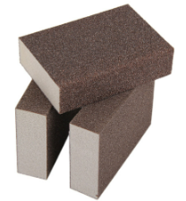 Pot de brosse de ponceuse à main abrasive de haute qualité 100x70x25mm bloc de ponçage éponge - Product Image 3