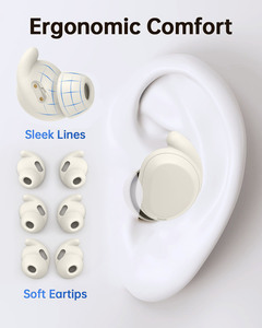 Audífonos Intrauditivos Invisibles TWS para Dormir, con Cancelación Activa de Ruido (ANC), Mini Audífonos Inalámbricos <span class=keywords><strong>Bluetooth</strong></span> para Dormir - Product Image 6