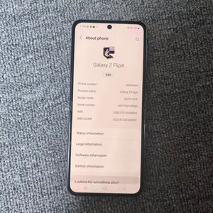 โทรศัพท์มือถือแบบพับได้รุ่น Flip 4 เวอร์ชั่นอเมริกา สภาพ <span class=keywords><strong>A</strong></span>+ เหมือนใหม่ 99% แบตเตอรี่ 6.7/3700mAh กล้อง 12MP ความจุ 128GB/256GB ของแท้ 100% ปลดล็อคแล้ว - Product Image 2