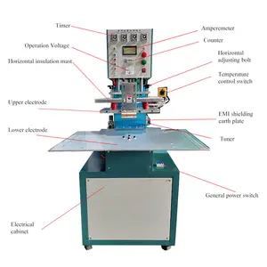 JINGSHUN Hot Selling Manual High Frequency Blister Packing Machine for Battery Blister Package High Frequency Welding Machine