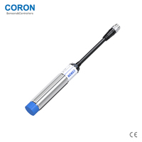 Capteur de proximité inductif CORON CLJ-A12-4ANB-G3 M12 non blindé 4 mm NPN NC 10-30 VDC LED rouge câble 30 cm détection de métaux IP67