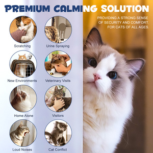 Diffuseur apaisant pour chats Oimmal 48 ml avec huile de vanille, aide à réduire les signes de stress chez les chatons - Product Image 2
