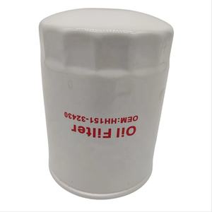 Filtre à huile hydraulique à haute efficacité pour filtre à huile de rotation de lubrifiant de moteur d'excavatrice HH151-32430 62703506 Hiace Hilux Raize - Product Image 5