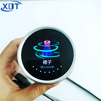 Modul Layar LCD TFT Bulat XOT 1.6 Inci dengan Lampu Latar LED Resolusi 400x400 Kecerahan 350 Ins Antarmuka SPI -20~70