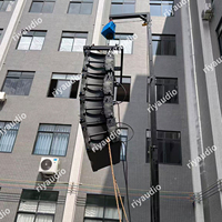 Système de sonorisation de scène exclusif pour concerts, enceinte Line Array K3 double 12 pouces, tweeters doubles, bobine vocale de 75 mm, crossover bidirectionnel, woofer passif