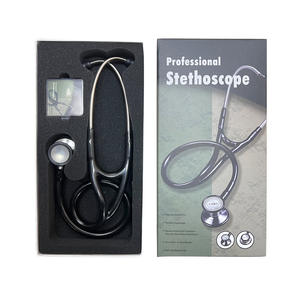 Stéthoscope médical manuel à double tête en acier inoxydable Kt-170a, couleur argent, pour l'exportation, Wenzhou Zhejiang - Product Image 2