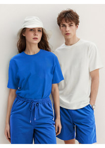 T-shirt en coton peigné tricoté de qualité supérieure 170 g/m², col rond classique, coupe régulière - Product Image 5