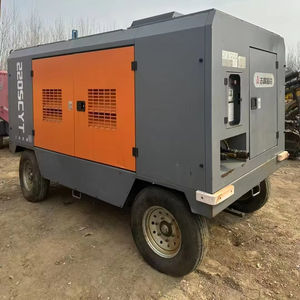 220scy מנוע דיזל נייד מדחס חור קידוח כריית דיזל מדחס אוויר בורג - Product Image 1