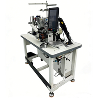 Machine à coudre programmable automatique à point plat pour ceintures élastiques, idéale pour pantalons, shorts et jupes tricotés/tissés