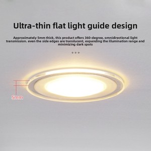 <span class=keywords><strong>Spot</strong></span> encastré LED ultra fin 5W 2835 SMD rond pour <span class=keywords><strong>plafond</strong></span>, éclairage d'ambiance décoratif bleu/rose pour l'intérieur de la maison - Product Image 3