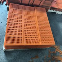Panneau de tamis en polyuréthane haute résistance à l'usure, maille de tamis vibrant en PU pour l'exploitation minière, les carrières et le lavage du sable