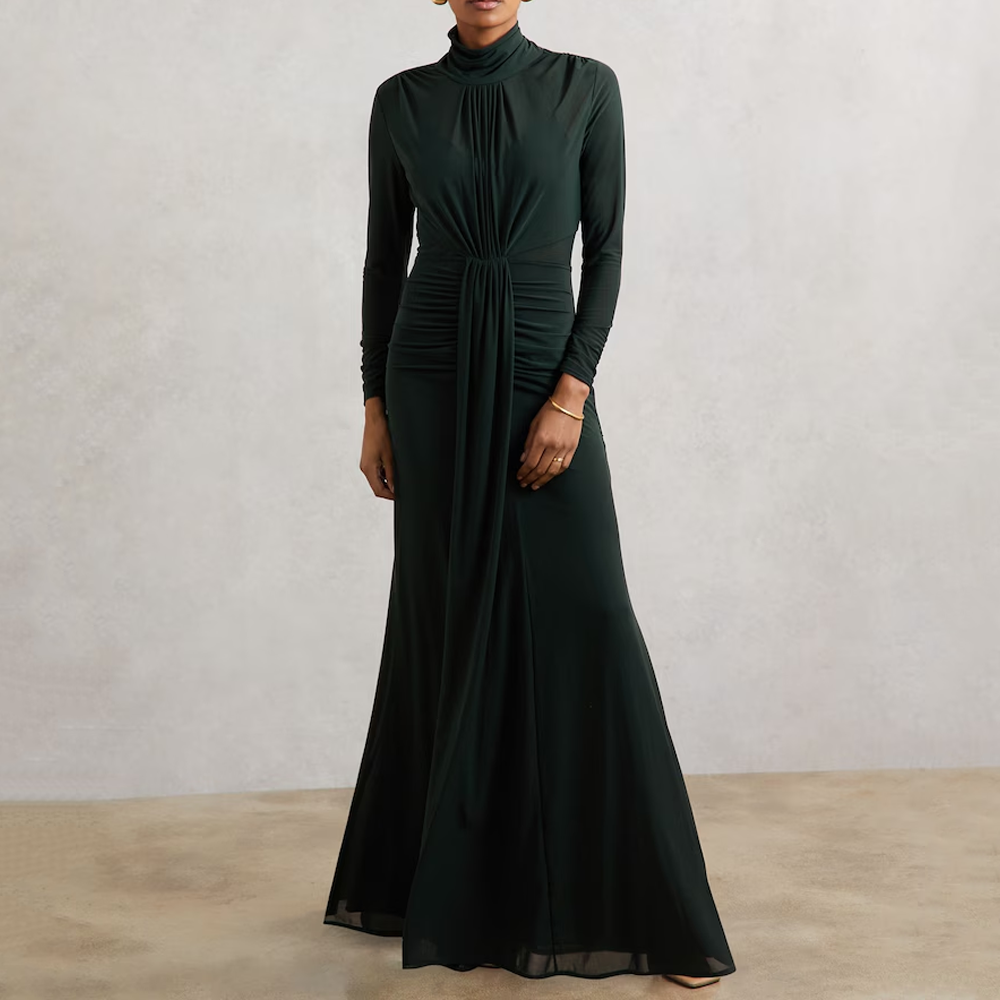 On Sale Forest Green Dress Elegant Evening Wear | Alibaba.com
