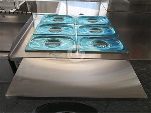 Carrito de Acero Inoxidable para Venta de Hot Dogs a Precio Accesible <span class=keywords><strong>con</strong></span> Máquina Expendedora para Snacks - Product Image 6