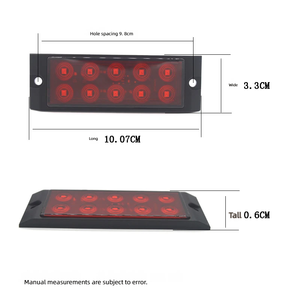 Skyearth <b>LED</b> Truck Side <b>Light</b> 3 Color Optional White <b>Red</b> Yellow 2W 2835 Chip Universal for Cars Truck Taillights - Product Image 4