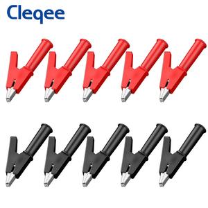 Cleqee <span class=keywords><strong>P2002</strong></span> 20A pinces crocodiles avec douille 4mm 1000V pince crocodile robuste pince de test de sécurité électrique - Product Image 2