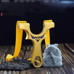 Fronde dorée de haute précision pour la chasse aux oiseaux, les jeux de plein air, les compétitions par équipe et la chasse 9025 - Product Image 1