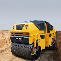 Compacteur vibrant télécommandé 1,3 tonne pour travaux routiers, modèle Mini Sheep Foot Trench, meilleures ventes mondiales, bon prix