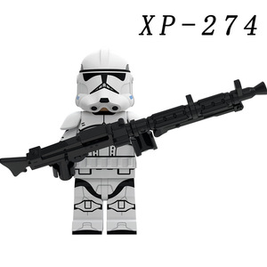 Vente flash - Figurines de construction en plastique éducatives pour enfants, inspirées des films célèbres de la guerre des étoiles, Darth <span class=keywords><strong>Vader</strong></span>, Shadow Storm, Clone Trooper - Product Image 5