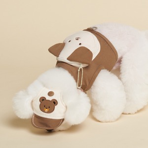 Set Harnesses dan Tali Anjing Bahan Polyester, Model Baru Trendy, Anti Tarik, Lucu, dan Laris Manis - Product Image 6