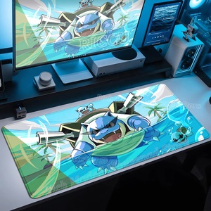 Anime Poke-Mon chuột Pad 90x40cm Mousepad Bàn phím pad squirtle PC mở rộng bàn Mat Anime phái sinh - Product Image 2
