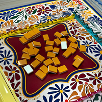 Nouvel Arrivage 2026 – Tuiles de Mahjong en Acrylique Gravées Personnalisées 4 Niveaux, Modèle MJ0150, pour Divertissement Universel